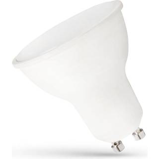 6W LED spot - Mælkehvid front, dæmpbar, 230V, GU10 - Dæmpbar : Dæmpbar, Kulør : Kold