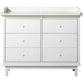 Oliver Furniture Seaside Puslekommode 6 Skuffer White