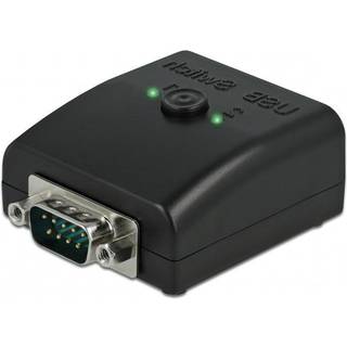 Delock Serial DB9 til 2x USB-B Switch/Splitter bidirectional