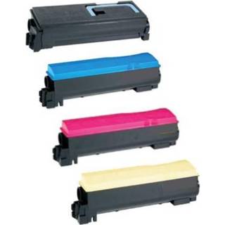 Kompatibel toner Kyocera TK 550 - 1T02HM0EU0, 4 stk. rabatpakke 25000 sider