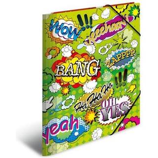 HERMA Elasticated folder A4 PP comics