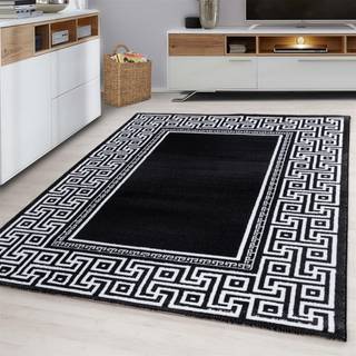 Parma 9340 tæppe - Sort - 80X300 cm