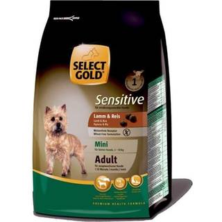 SELECT GOLD Adult Sensitive Mini lam & ris 1 kg