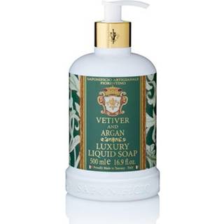 Saponificio Artigianale Fiorentino Vetiver and Argan Naturlig flydende håndsæbe 500 ml - 500 ml