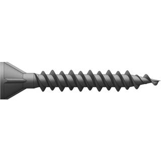 Gipsskrue fiber træ/0.6stål 3,9x40 UH PH2 Sortf. indendørs-1000ST