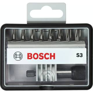 Bosch Robust Line bitsæt S ekstra hård med 8+1 dele
