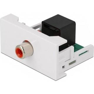 Delock Easy 45 Module - 1x RCA hun til RJ45 hun port - 22.5x45mm