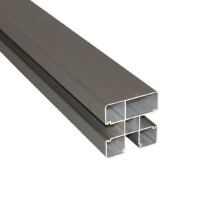 HORTUS Premium stolpe, aludesign, antracit, 60 x 60 x 1800 mm