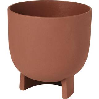 Kristina Dam Studio Serene Flowerpot Terracotta Sand Stor