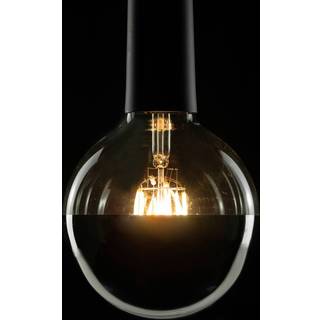 SEGULA LED-Globe E27 6,5 W 927 hovedspejl sølv