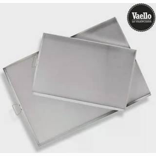 Vaello Bageplade Vaello 75495 31 x 25 cm Aluminium Chromsalt