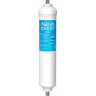 Aqua Crest 5 ?rs kapacitet -inline vandliniefilter til k?leskab med 1/4 -tommer direkte tilslutningsfittings id? til ismaskine k?leskab RO -syste