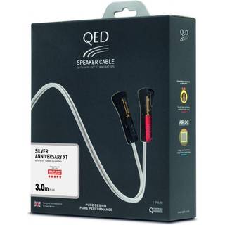 QED Silver Anniversary XT 2,0 meter full-range m. bananstik