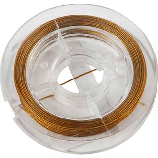 Guld Smykkewire 0,38 mm - 10 m Rulle