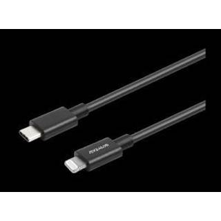 Essentials USB-C til Lightning Cable MFI - Svart 20 cm