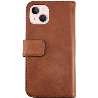 iPhone 13 Plånboksfodral Läder Rvelon - Brun
