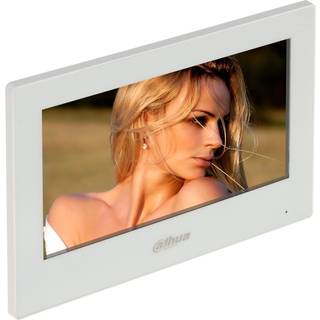Dahua VTH2621GW-P IPC 7" TFT IP Touchscreen 2 Wege Audio und Erweiterbarkeit für Sicherheit und Kommunikation - weiß"schwarz