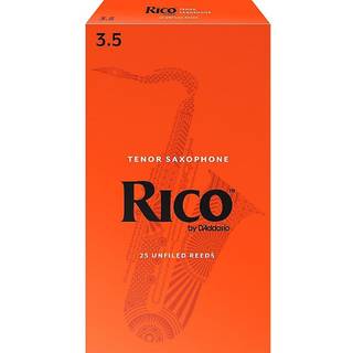 Daaddario Woodwinds Rico Tenor Saxophon Reeds - Tenor Sax Reeds - Unfiled Cut tyndere vamp for let at spille - styrke 35-25 pakke