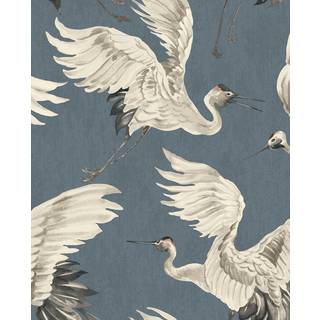 Cranes - Dark Blue