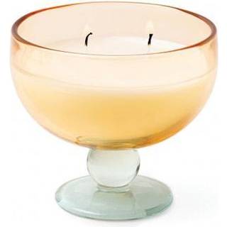 Paddywax Candle Glass Goblet Yellow/blu - Duftlys