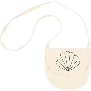 Muslingedesign Skuldertaske i 100% Bomuld