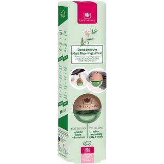 Luftfrisker til Bilen Night Blooming Jasmine Cristalinas Coche 6 ml