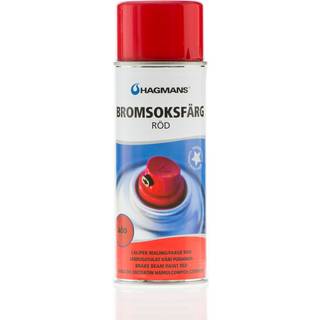 Hagmans Maling til bremseåg, 400 ml, rød