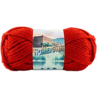 Lion Brand Hometown 135-113N Cincinnati Red Indhold: Uni color, mix, neon & twist: 100% akryl Tweed: 94% akryl, 6% viskose Vægt/længde: Uni color, mix, neon & twist: 142 g = ca. 74 meter Tweed: 113 g = ca. 59 meter Anbefalede pinde: 9.00 mm Strikkefasthed: 10 x 10 cm = 9 m x 12 p Vask: Maskinvask 40°C.