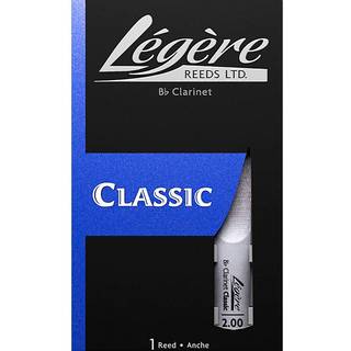 L? Gre Reeds - BB Clarinet Reed Classic Strength 2.00 (BB2.00) - Premium Synthetic Woodwind Reed