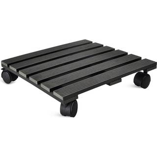 Cerbior Plant Caddy Heavy Duty Plant Pot med 5 rullende hjul indend?rs/udend?rs holder op til 14 tommer og 150 lbs st?rk og robust design (14 tom