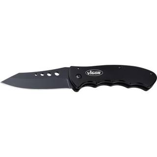 VIGOR Arbejds kniv m. fastblad (V4651)