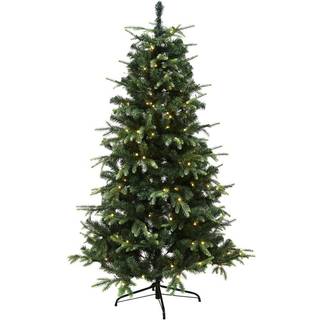 NORDIC Winter VIGA juletræ, kunstig PE/PVC, Klasse A, 170 x 116 cm med LED