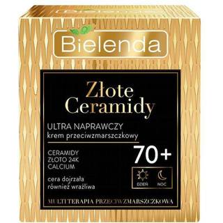 Bielenda Golden Ceramides Genoprettende fugtighedscreme mod rynker 70+ 50 ml - 50 ml