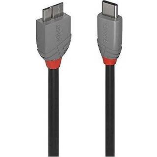 Lindy Anthra Line - USB-C cable - 24 pin USB-C to Micro-USB Type B - 50 cm