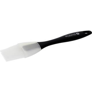 de Buyer Silikon-Pinsel 3 cm / 19,5 cm lang - Griff Kunststoff - Weiß,Schwarz