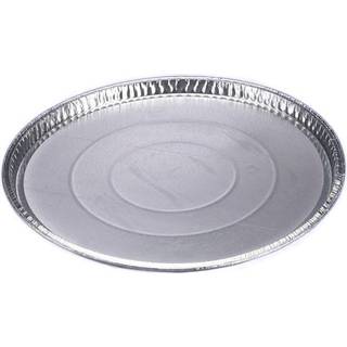 Aluminiumsform til tærte rund 1118ml Ø330 x 15mm  sølv