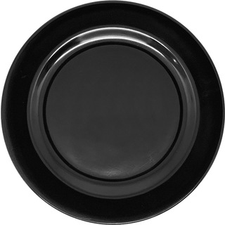 Plast1 Melamin Tallerken 25 cm. - Sort