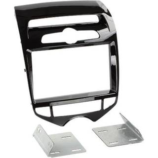 Monteringsram 2-din Hyundai ix20 2010- A-klimat pianolack