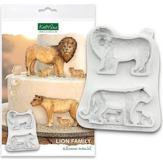 Lion Family silikoneform - Katy Sue