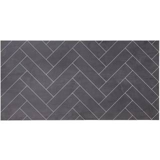 BerryAlloc Kitchenwall Sort Kalk Sildeben   2,2x600x1200mm ✓ På lager - klar til levering og afhentning