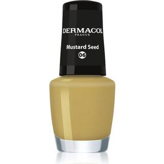Dermacol Mini Neglelak Skygge 06 Mustard Seed 5 ml - 5 ml