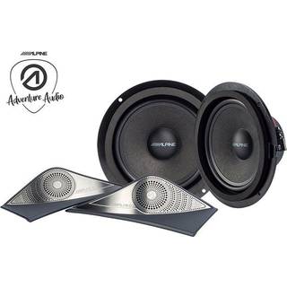 Alpine 16,5 cm komponent Mercedes-Benz Sprinter 907/910