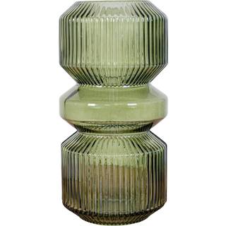 Vase, grønt glas