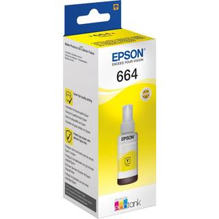 EPSON 664 Yellow Blæk  T6644 C13T664440