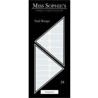 Miss Sophie Negle Neglefolier NegleerapsTransparent 24 Stk. (5,00 kr / 1 stk.) - 24 Stk.