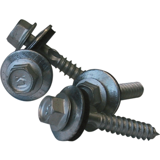 Plastmo bundskrue til trapez - 50 stk.