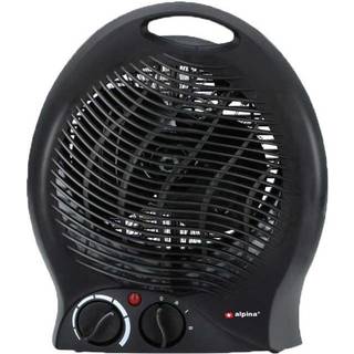 Alpina Varmeblæser 2000 Watt - Sort