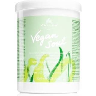 Kallos Vegan Soul Nourishing Nærende maske Til tørt, stresset hår 1000 ml - 1000 ml