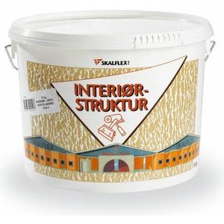 Skalflex Strukturmaling Interiør Fin     15kg ✓ På lager - klar til levering og afhentning