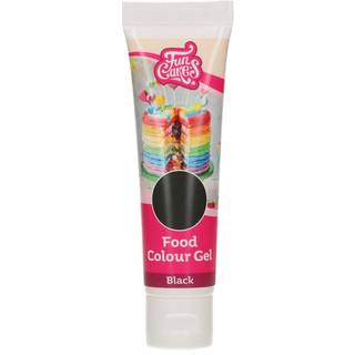 Black Pastafarve - FunColours Gel